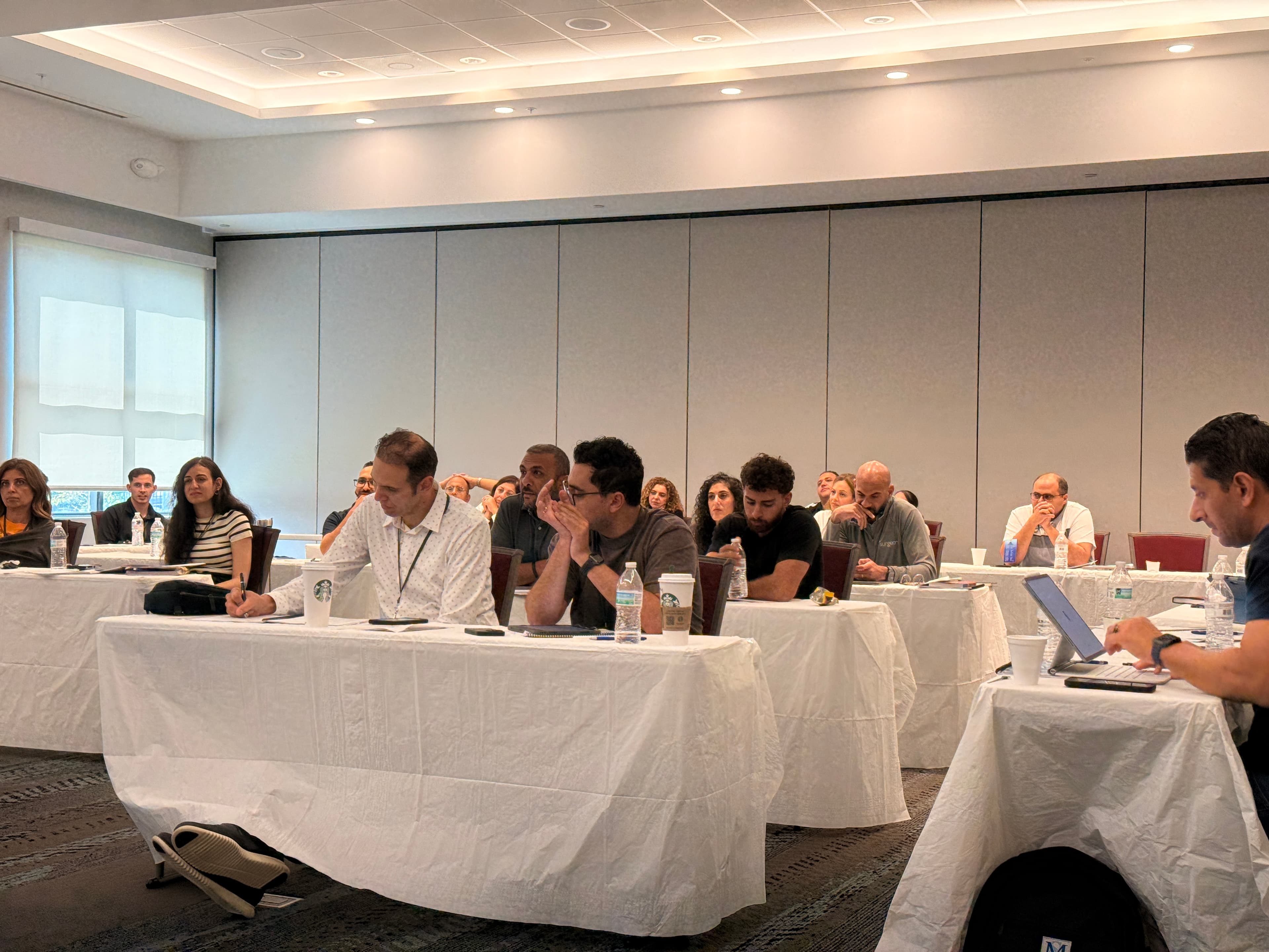 LEAD students in a cohort session